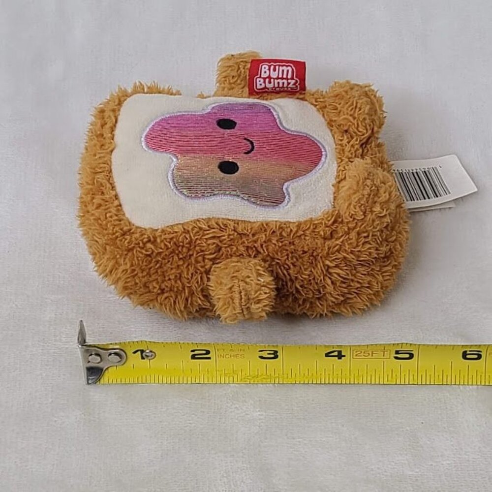 Bum Bumz Timothy the Toast Plush Russ Kelly Toy Breakfast Mini Plush - Picture 10 of 13
